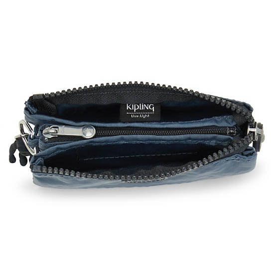 Sacs Kipling Creativity Small Pouch Bleu Marine Grise | FR 1099JP